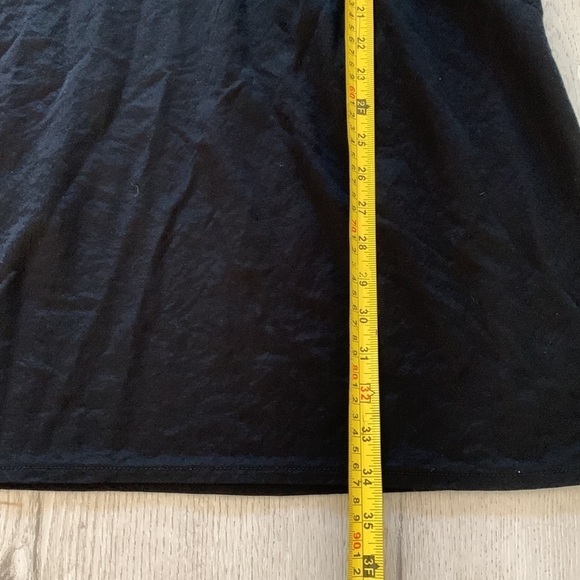 ZARA W/B COLLECTION‎ t shirt DRESS casual short  sleeves size Small v neck - Picture 6 of 7